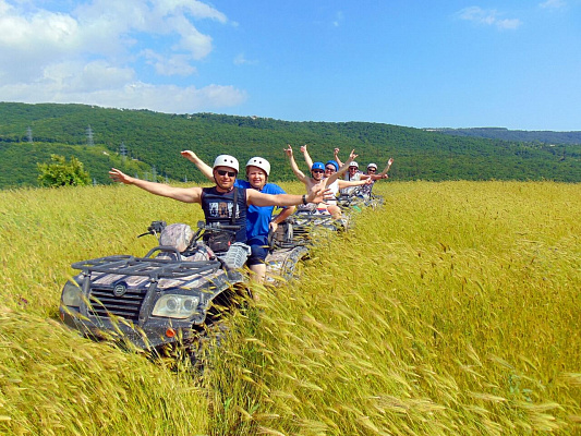 Прокат квадроциклов. Подарочные сертификаты Ultra Подарки Геленджик. Купить оригинальный подарок или подарочный сертификат на Прокат квадроциклов. Сервис UltraPodarki.ru Геленджик 8 800 505 95 30.